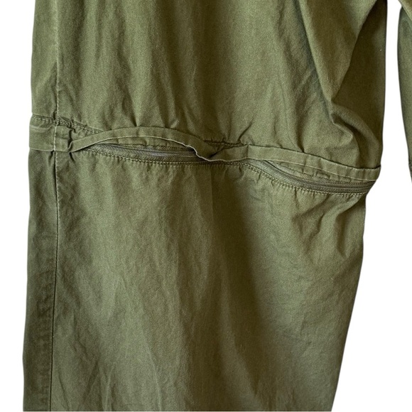 Hot Topic Men's Convertible Cargo Pants 5 Pocket Green Convert to Shorts 32 x 32 - Picture 5 of 9
